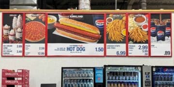 Costco food court