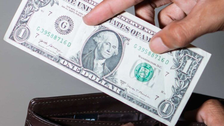 $1 bill