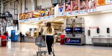 Costco food court