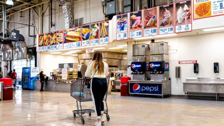 Costco food court