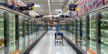Walmart freezers