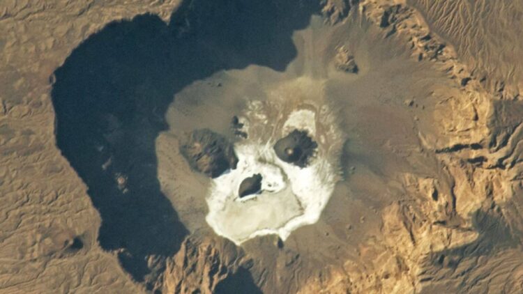 NASA spots white