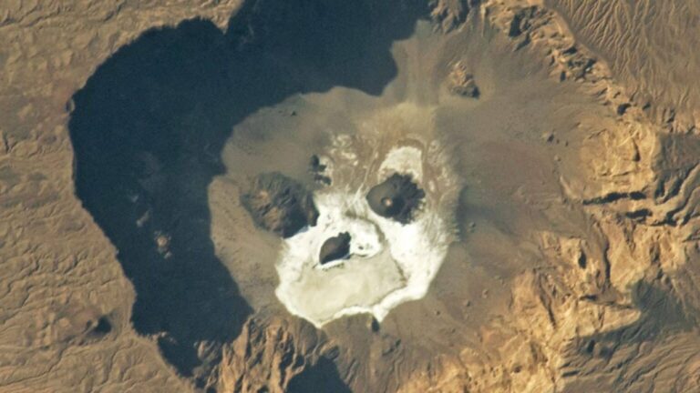NASA spots white