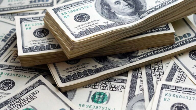 Cash rain