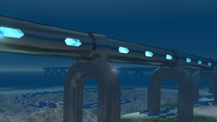 Elon Musk undersea