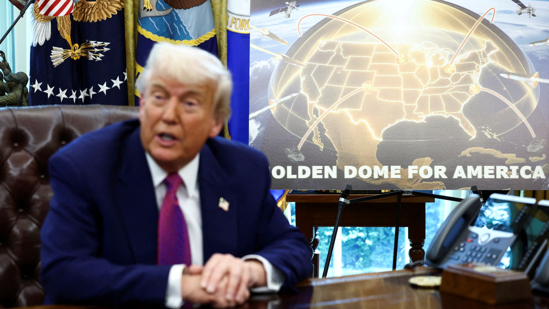 Explainer: What is the Golden Dome missile defense shield? 1 Golden Dome