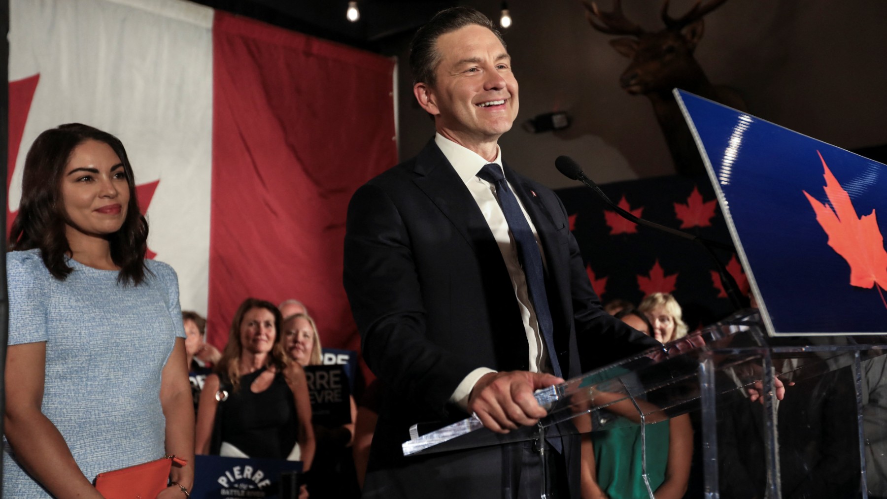 Canada’s Poilievre wins seat, eyes Carney 1 Poilievre