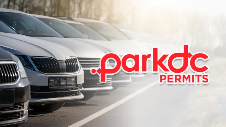 DC fully digital visitor parking permit