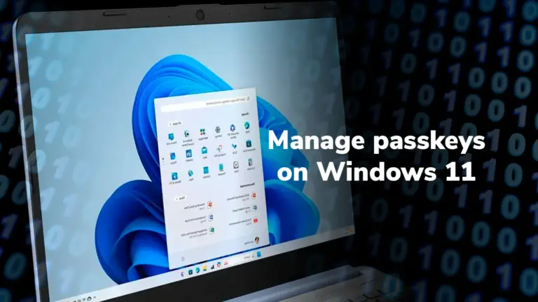 passkeys on Windows 11