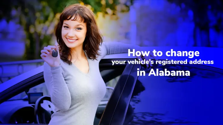 change your vehicle's registered address in Alabama