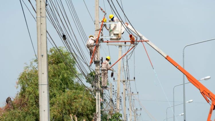 German power surges