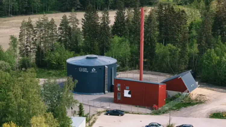 sand battery heating