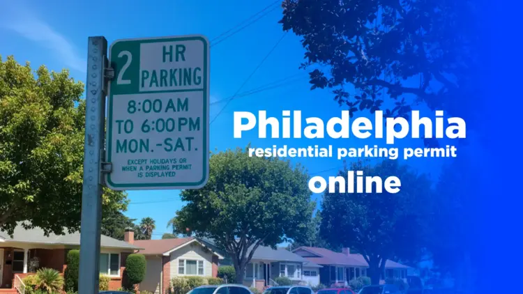 Philadelphia residential parking permit online
