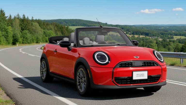 The forthcoming Mini Cooper convertible