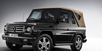 Mercedes-Benz provides a sneak peek into the G-Class model Cabriolet