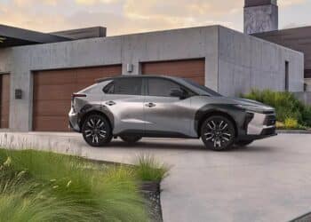 The bZ4X following enhancements made by Toyota