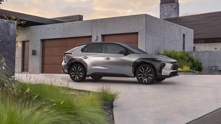 The bZ4X following enhancements made by Toyota