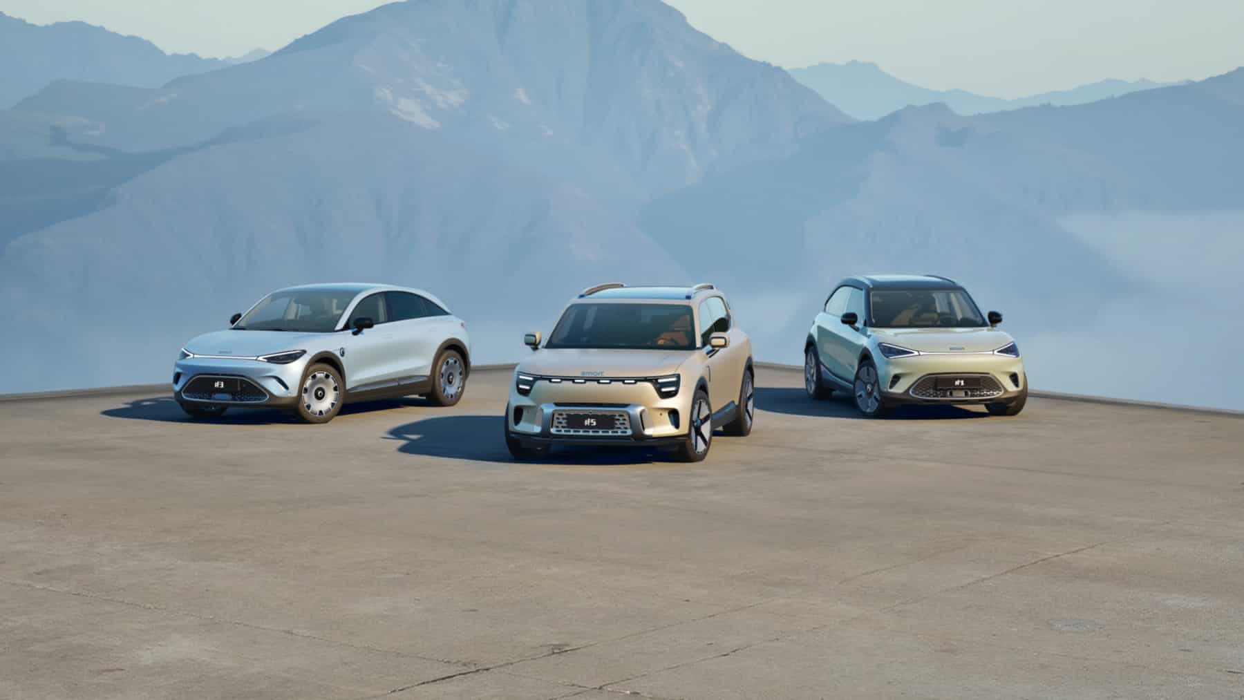Smart unveils the #6 plug-in hybrid sedan in early December 2025 1 The #6 plug-in hybrid sedan set for a 2025 release