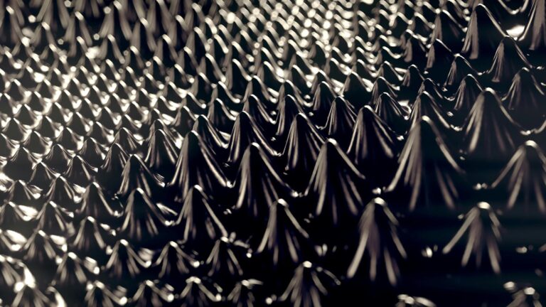 High entropy boride crystalline magnet design