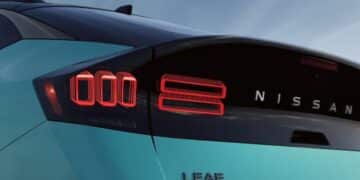 Nissan Leaf driving range