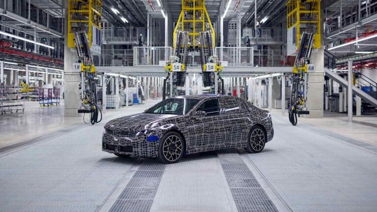 BMW i3 pre-production ahead of 2026 debut