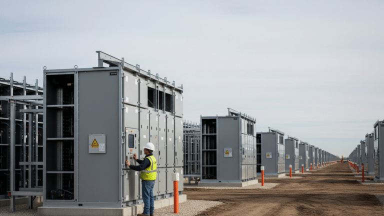 PJM largest battery storage system under construction in an Ohio field, 1 gigawatt