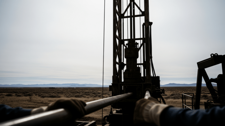 Drill rig at an enhanced geothermal site facing a geothermal transmission constraint, 500 megawatt
