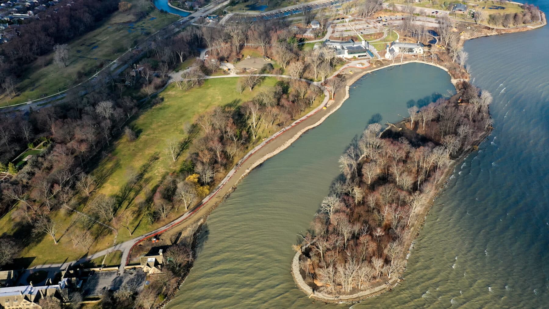 A $7 million federal project has torn up nearly a mile of hardened shoreline along a Michigan waterfront, and the surprising creature now returning to the estate of an automotive dynasty is one almost nobody expected to find there 1 Restored limestone shoreline at the Ford estate on Lake St. Clair, 7 million