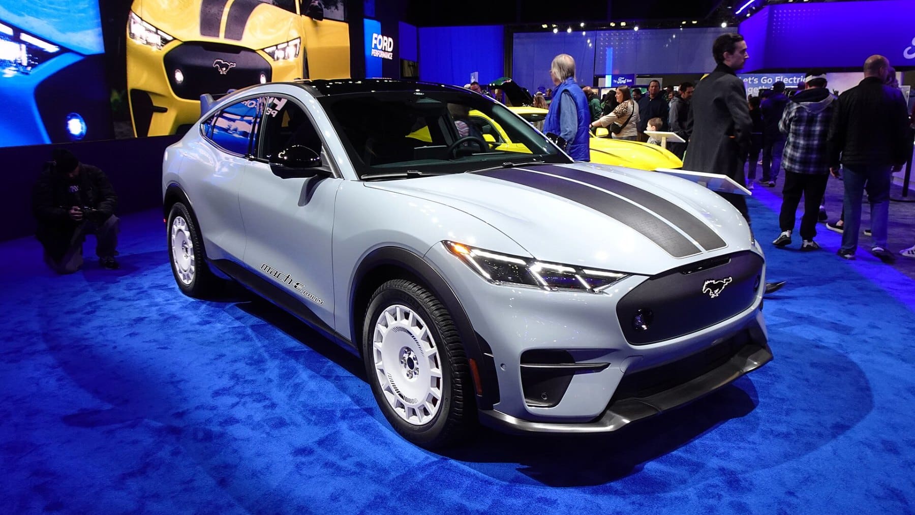 Ford recalls 42,784 rear-wheel-drive Mustang Mach-E EVs over rear differential pinion shaft fracture risk 1 A Ford Mustang Mach-E electric SUV