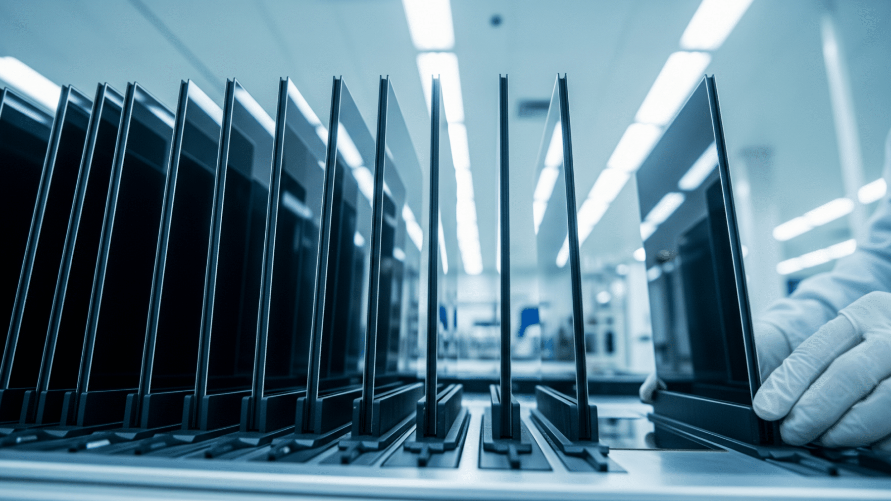 gcn.com - Hugo Rojas - A $1.5 billion factory in Michigan is slicing silicon into slivers less than a millimeter thin, and the five-step chain it just completed for the first time in nearly a decade that lives inside every solar panel on your roof
