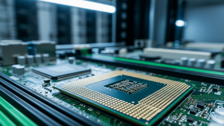 EPYC Venice Zen 6 server processor on a data center motherboard