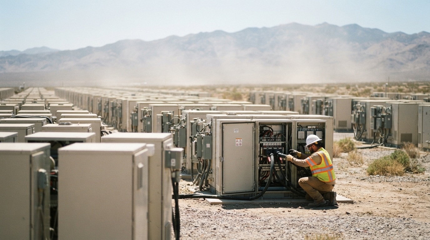 gcn.com - Hugo Rojas - AES Bellefield phase two targets 1 GW of battery storage in California by November as US grid hits 52 GW
