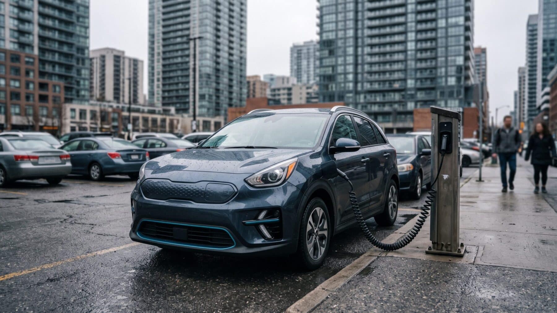 GM's electric vehicle sales dropped 33 percent in the first half of 2026, and the Korean automaker arriving in