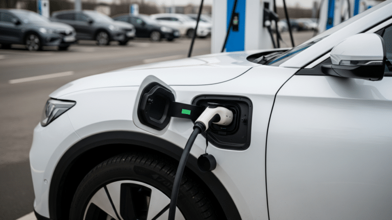 Toyota bZ electric SUV charging port, EV laggard turnaround