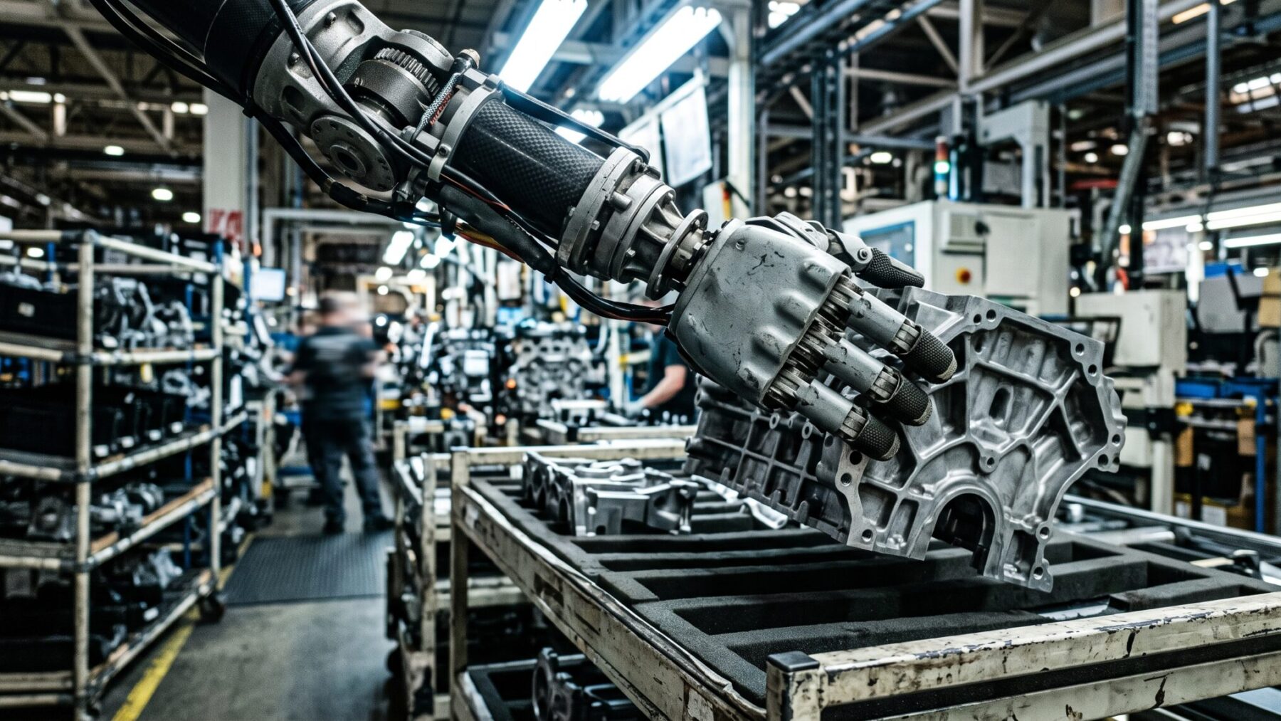 gcn.com - Hugo Rojas - A South Carolina auto plant ran its humanoid robot through 30,000 BMW X3 vehicles across an 11-month deployment, and the successor model sorts loose parts into sequencing trolleys using palm cameras and tactile fingertips