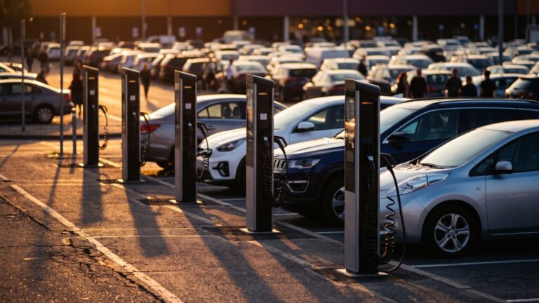 One automaker's charging network held more than 40 percent of every new fast-charger installed across America