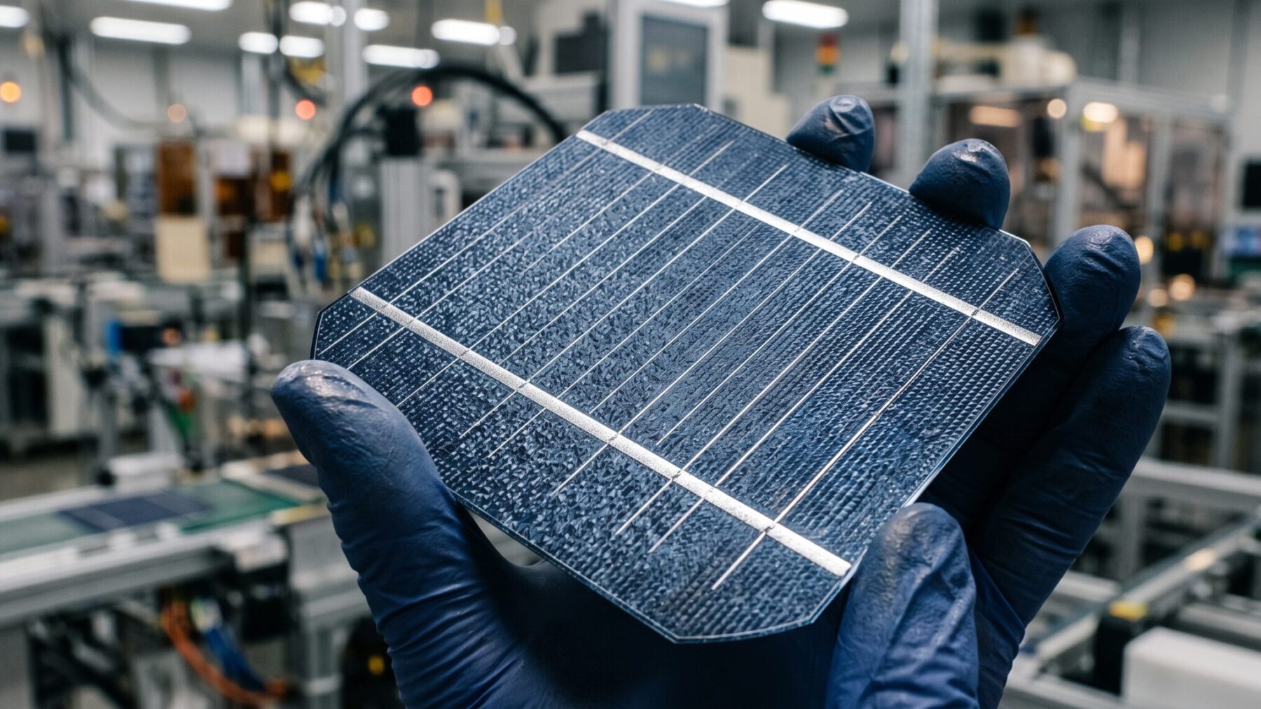 gcn.com - Hugo Rojas - A panel rolling off today's biggest solar factory lines carries a rear layer just 1 nanometer thick, and the perovskite tandem cell that finally broke the 64-year Shockley-Queisser ceiling has now reset the ambition of every silicon production line on earth