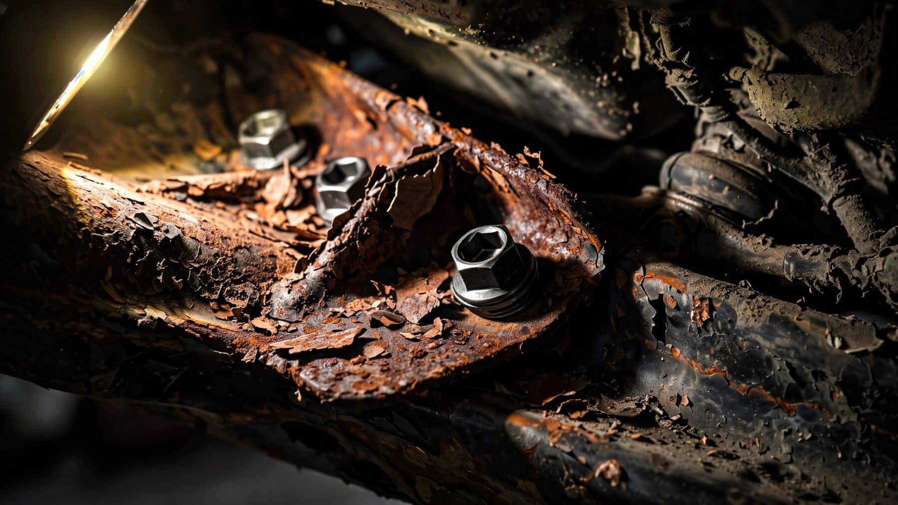 Around 880,000 SUVs and trucks sold with a factory-coated rear subframe carry a paint defect that strips bare steel to road salt and can fracture the rear suspension while driving