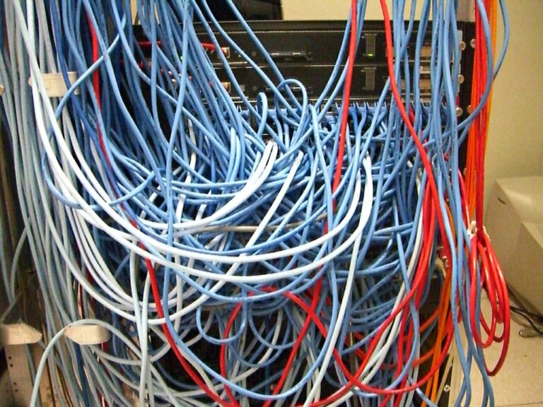 Server racks representing the record DDoS attack traffic surge, 22 2