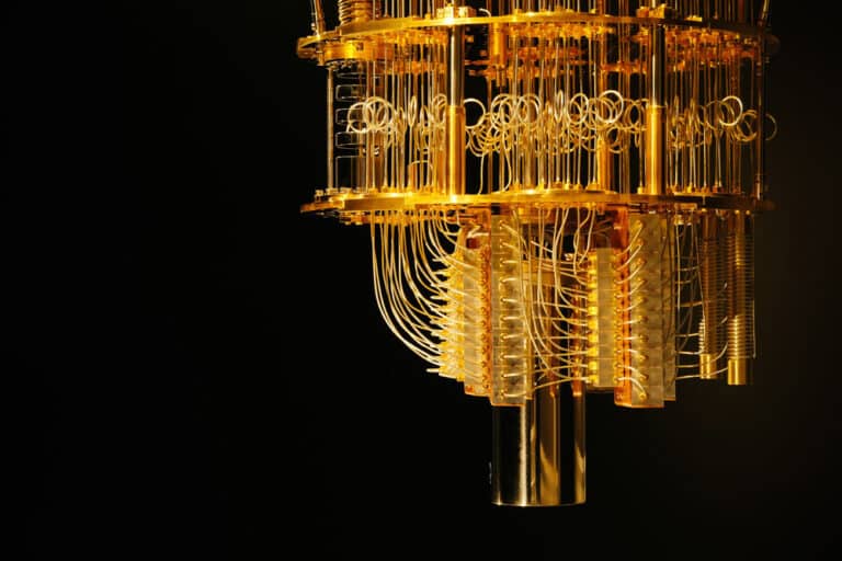 Quantum research hardware inside a cooled computing lab, ibm expands