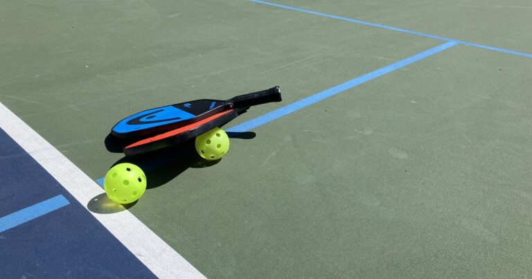 Backyard pickleball court replacing traditional home man cave space, pickleball courts